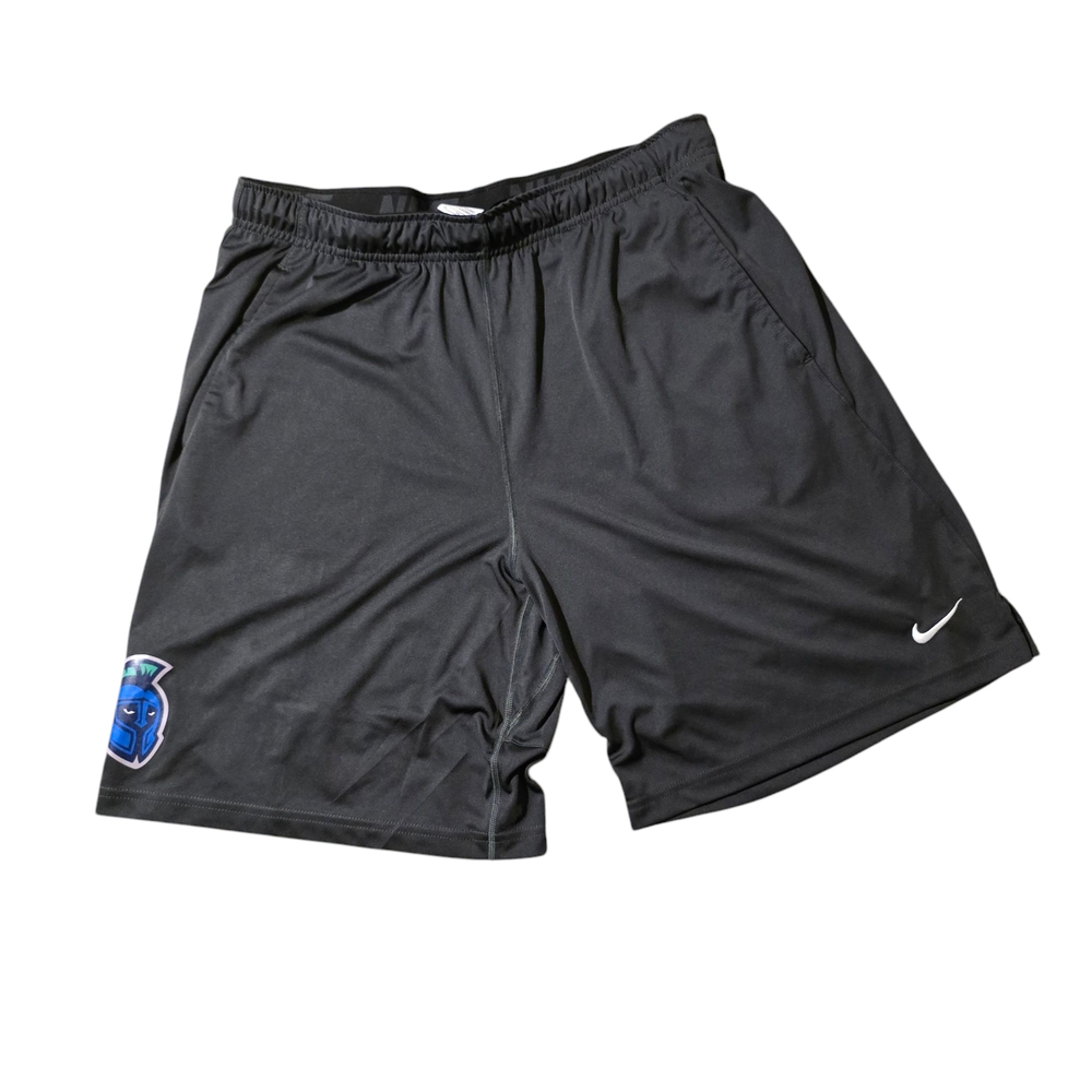 Nike Black Athletic Shorts with Elastic Waistband